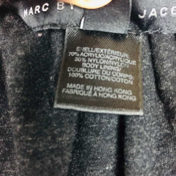 Marc by Marc Jacobs Jacket Cardigan XS Black Full - Picture 8 of 8